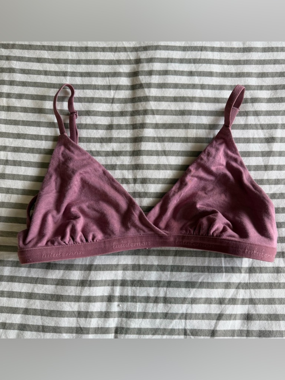 lululemon athletica Mauve Triangle Bralette - Soft Plum Pink